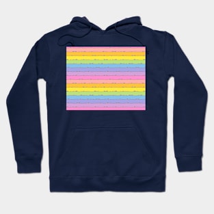 I-Spy Hippo! pastel rainbow Hoodie